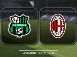 Sassuolo vs AC Milan